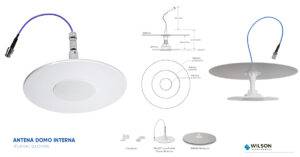 ANTENA DOMO INTERNA PLANA