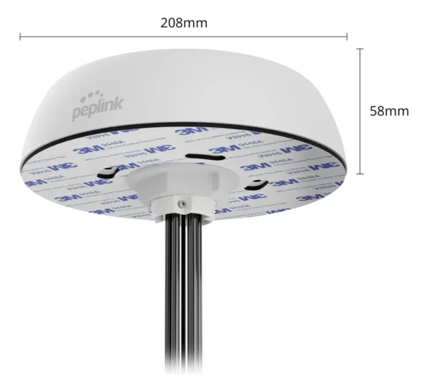 D_NQ_NP_2X_927807-MLA94669389139_102025-F Antena Externa 5G Ready Peplink ANT-MB-42G-S-W-6