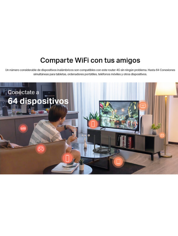 fdstedyfutghj Router inalámbrico MB135-4G